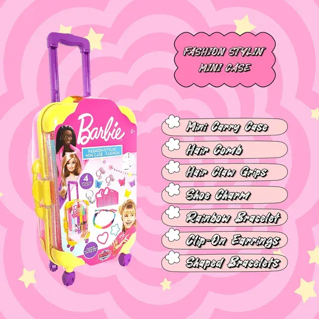 Barbie - Sinco Creations Barbie Fashion Stylin' Mini Case - Color May Vary - 1Pc (1).webp