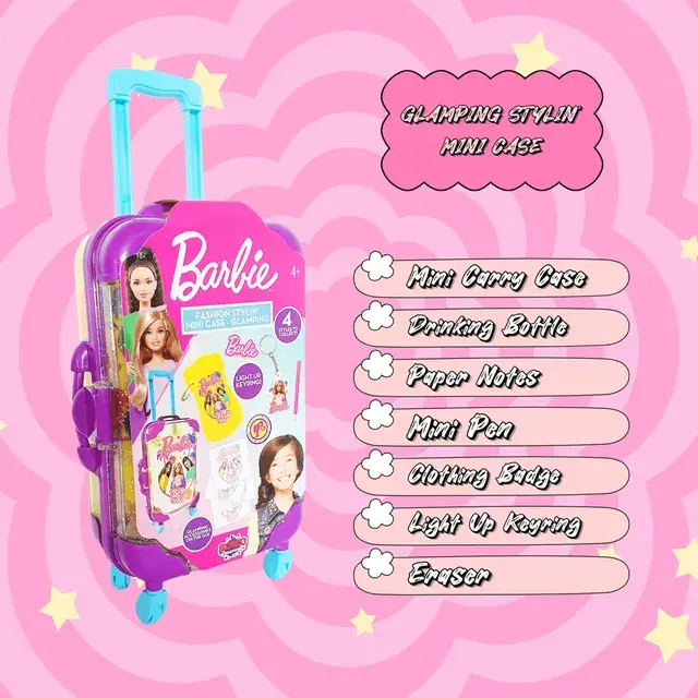 Barbie - Sinco Creations Barbie Fashion Stylin' Mini Case - Color May Vary - 1Pc (4).webp