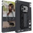 Levelo Morphix Vallo with Faux Leather Gripstand Case & Magsafe for iPhone 17 Pro  ProMax.webp