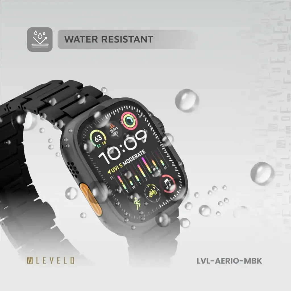 Levelo Aerio Titanium Watch Strap for Apple Watch 49-46mm  (2).webp