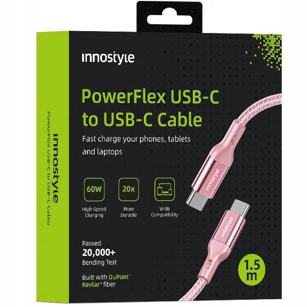 pol_pl_INNOSTYLE-POWERFLEX-KABEL-USB-C-SZYBKIE-LADOWANIE-DO-IPHONE-SAMSUNG-3A-60W-KEVLAR-2M-ROZOWY-19663_1.webp
