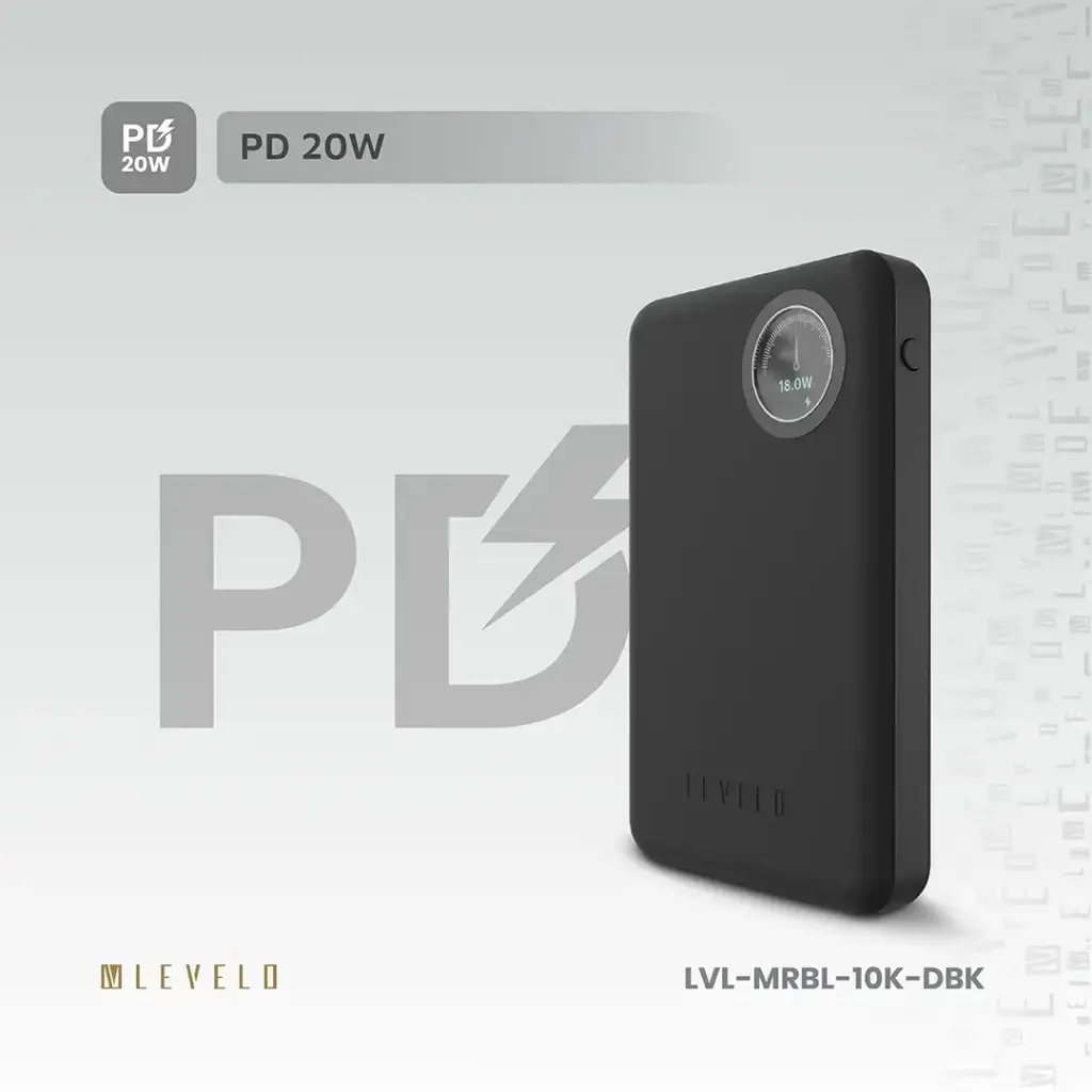 Levelo Marbella MagSafe Leather 10000mAh Power Bank11.webp