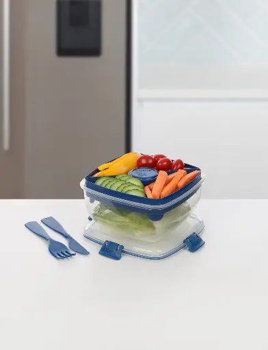 حافظة سلطة سيستيما Salad To Go بسعة 1.1 لتر