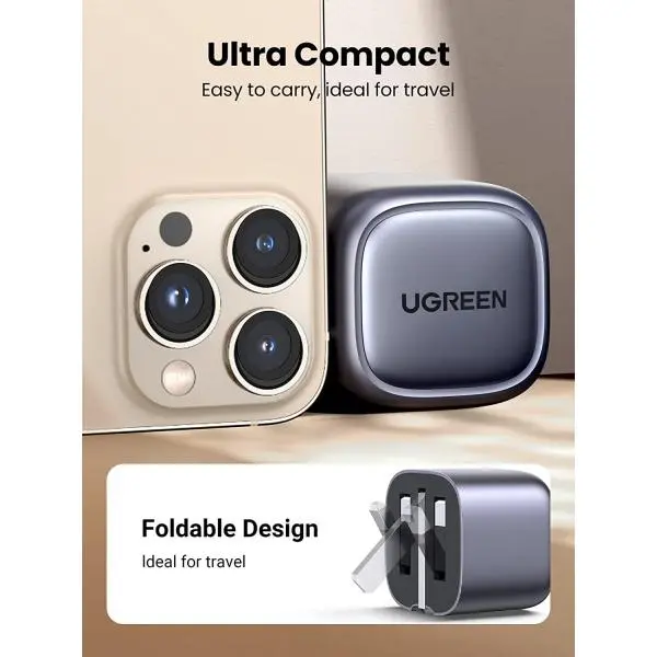 Ugreen USB-C Fast Charger 30W - Black (2).webp