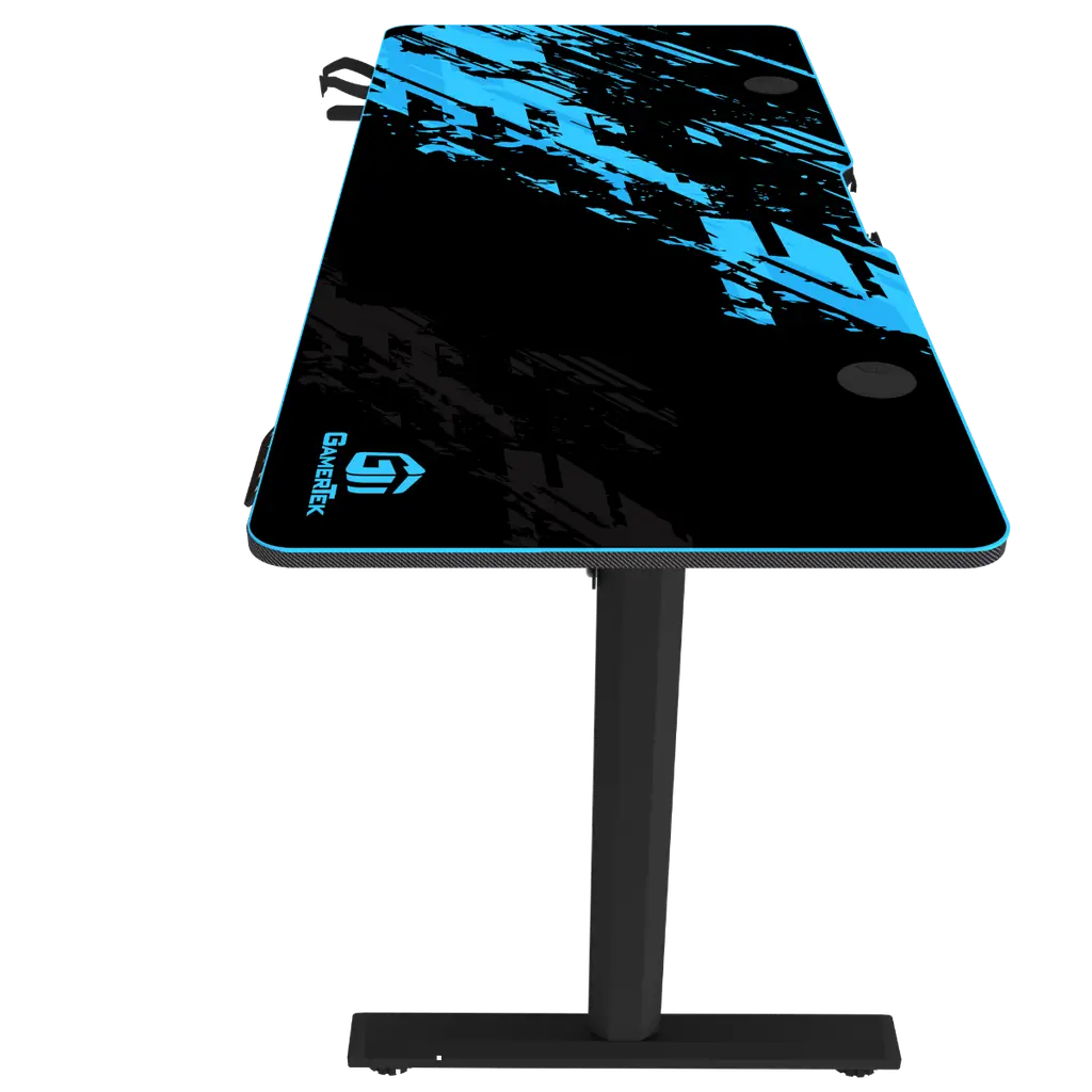 GamerTek GT-Elevate X Gaming Desk - Blue & Black (1).webp