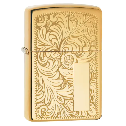 ولاعة زيبو المقاومة للرياح – "Brass Venetian" الحجم العادي – سلسلة 352B – 352B