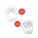 Golden Bear - Curlimals Arctic Glow Perry Polar Bear Interactive Soft Toy - White - 16cm (3).webp