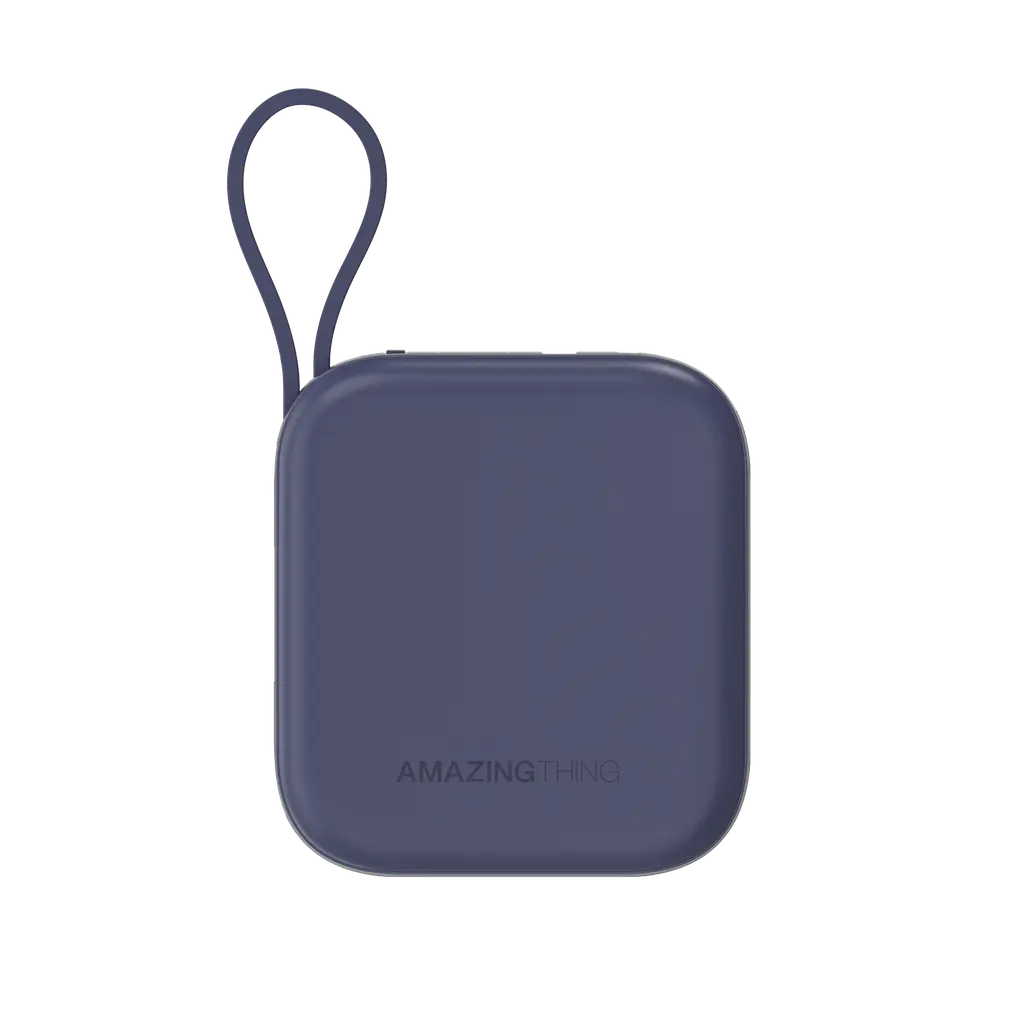 AT THUNDER GO 10000mAh POWER BANK WITH BUILT-IN 2 USB-C CABLES.webp