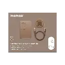 MOMAX 1-CHARGE GAN 30W 1 PORT CHARGER + 60W USB-C TO USB-C MAGNETIC CABLE 1M + 5000mAh MAGNETIC WIRELESS POWER BANK.webp