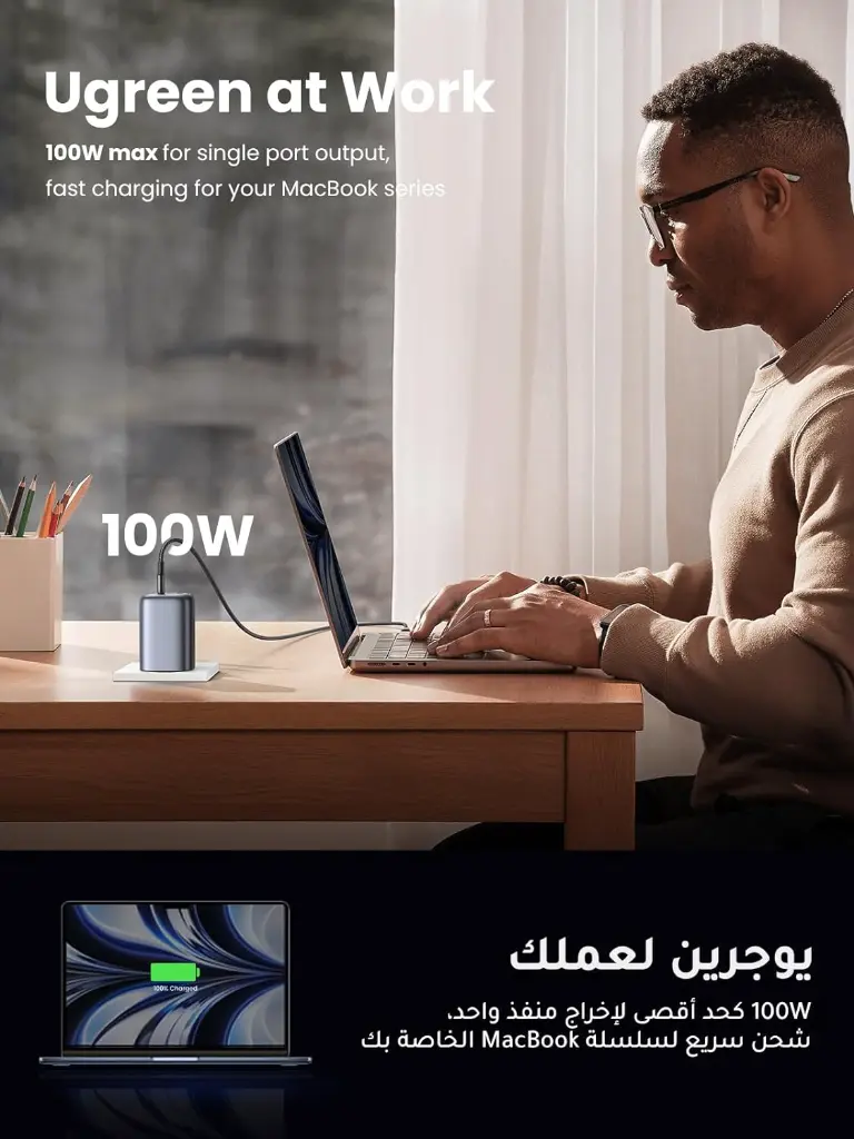 UGreen Nexode 100W 4-Port PD GaN Fast Charger (1).webp