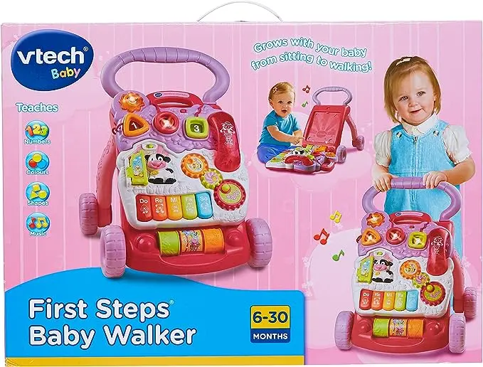 [50803617738] First Step Baby Walker Pink -VTech 61773.webp
