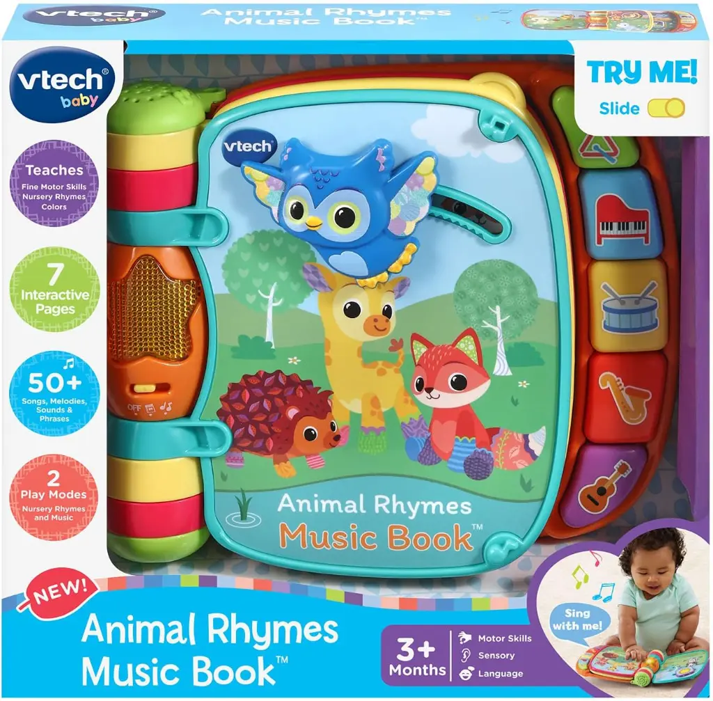 [3417761667408] ANIMAL RHYMES MUSIC BOOK-Vtech 166740.webp