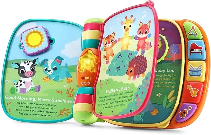 ANIMAL RHYMES MUSIC BOOK-Vtech 166740 (1).webp