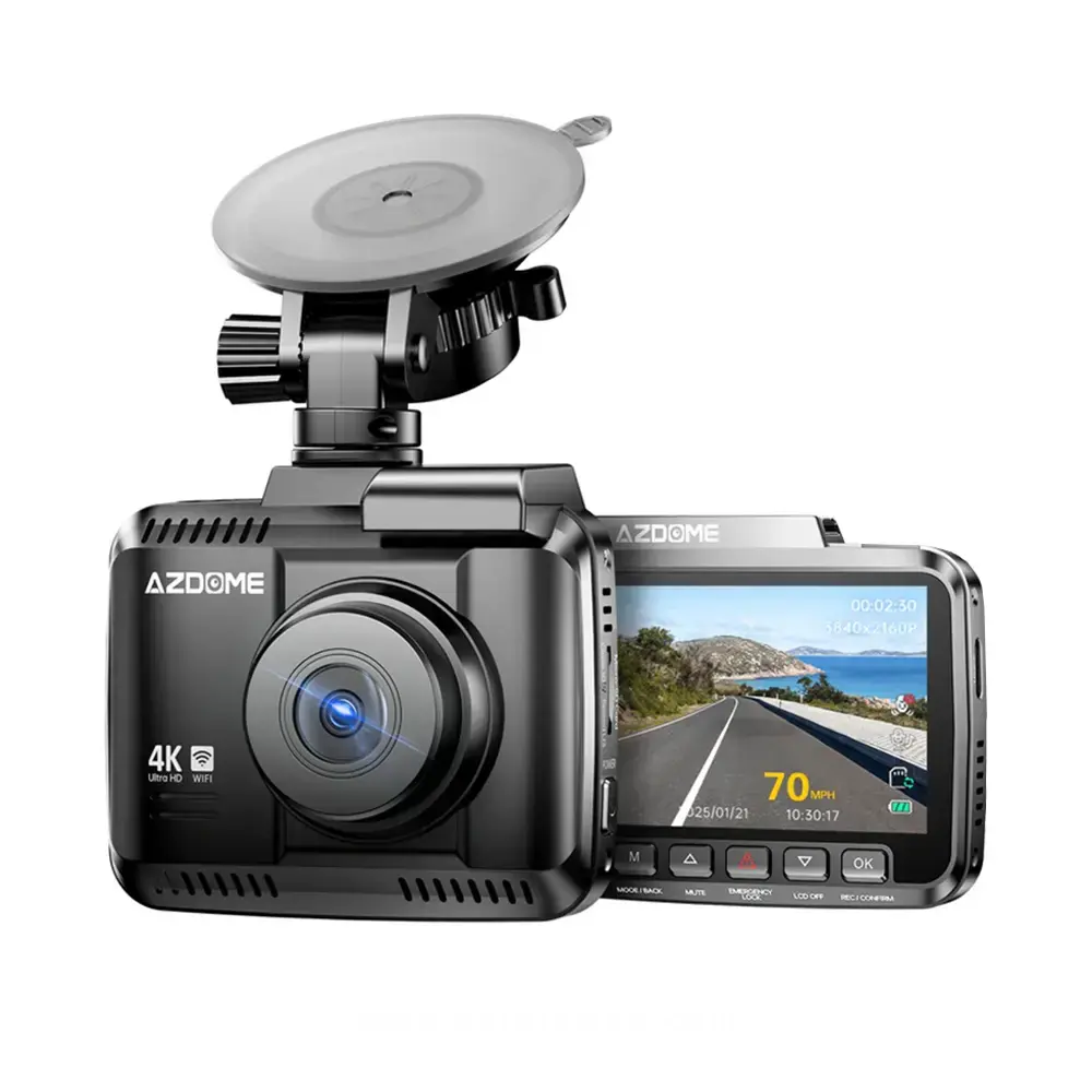 AZDOME Dash Cam gS63H Pro 2 Channels 4K with 64GB TF Card.webp