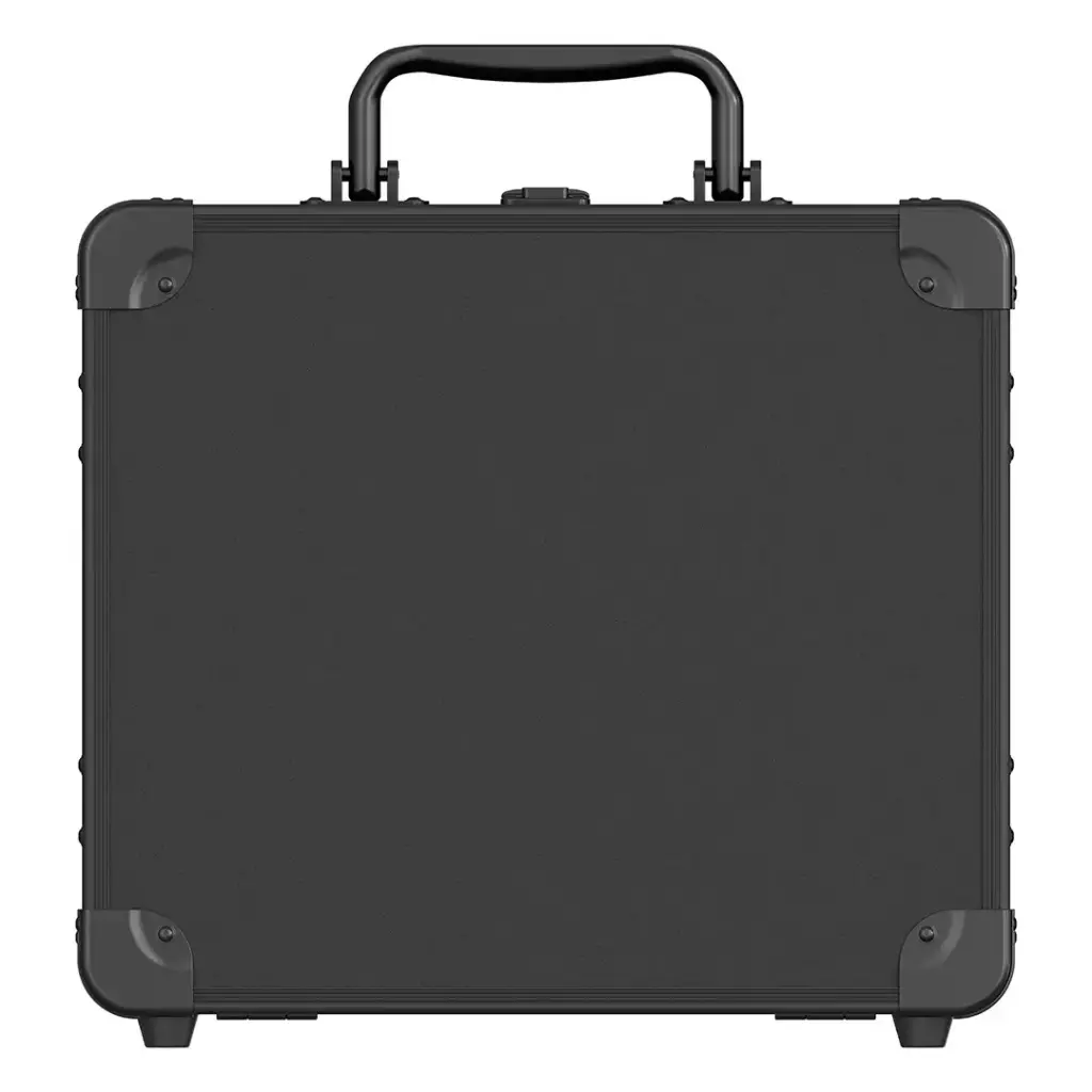 Levelo Elite Makeup Box Organizer With Mirror - Black6.webp