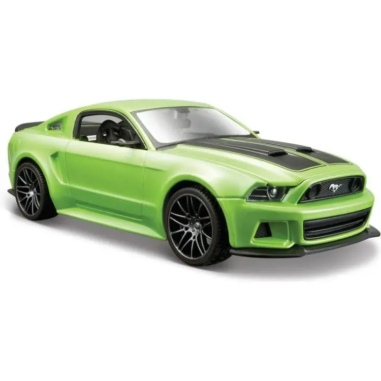 maisto-ford-mustang-street-racer-2014-1-24-matna-zelena.webp