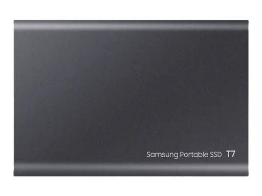 هارديسك سامسونج المحمول SSD T7 سعة 1 تيرا بايت - رمادي تايتان