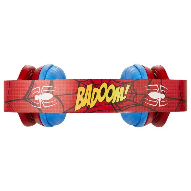Volkano - Marvel Spiderman Stereo Headphones with Adjustable Headband (2).webp