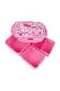 Sanrio - 3 Compartment Hello Kitty Regular Lunch Box - Pink (2).webp