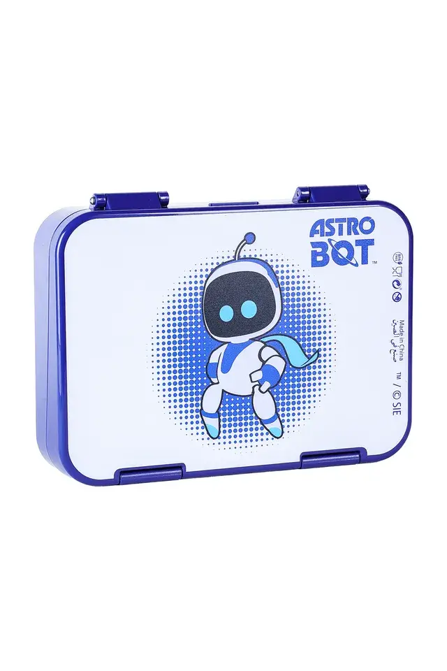 Sony - 6 Compartment Astro Bot Regular Bento Lunch Box - Blue (1).webp