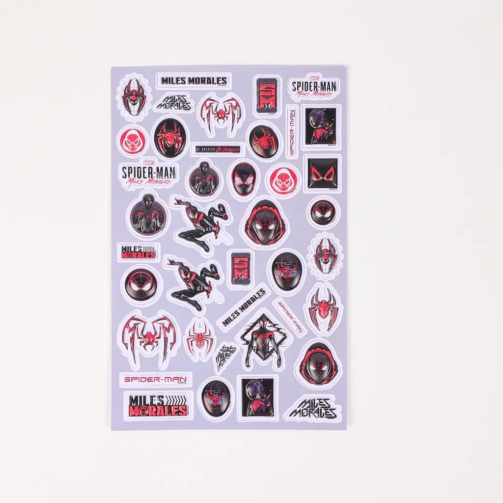 Sticker Collection Set With Notebook - Marvel - Spiderman (1).webp