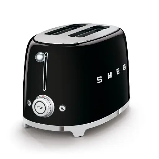 محمّصة خبز Smeg بتصميم خمسينيات القرن، لشريحتين وبفتحتين
