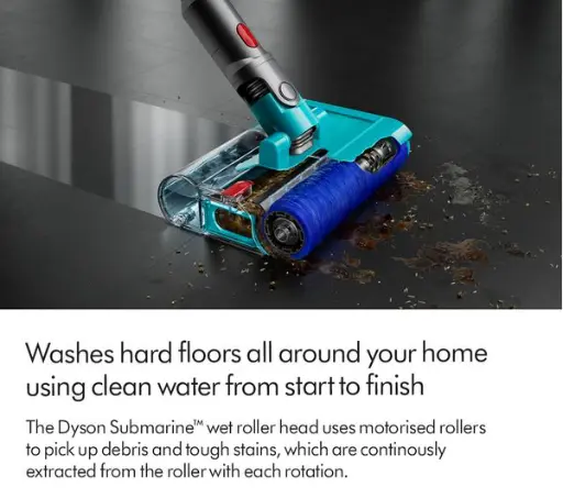 مكنسة كهربائية  Dyson V15s Detect Submarine