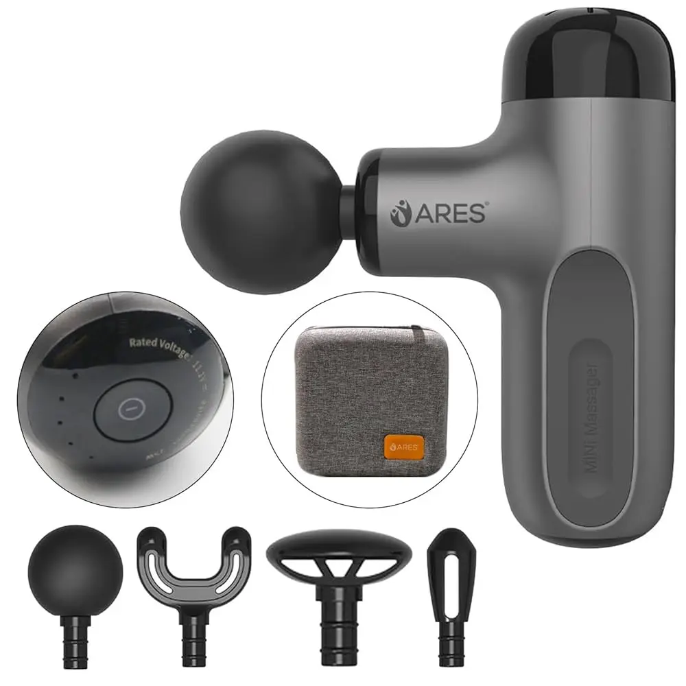 ARES iCute Gun Massager - Gray