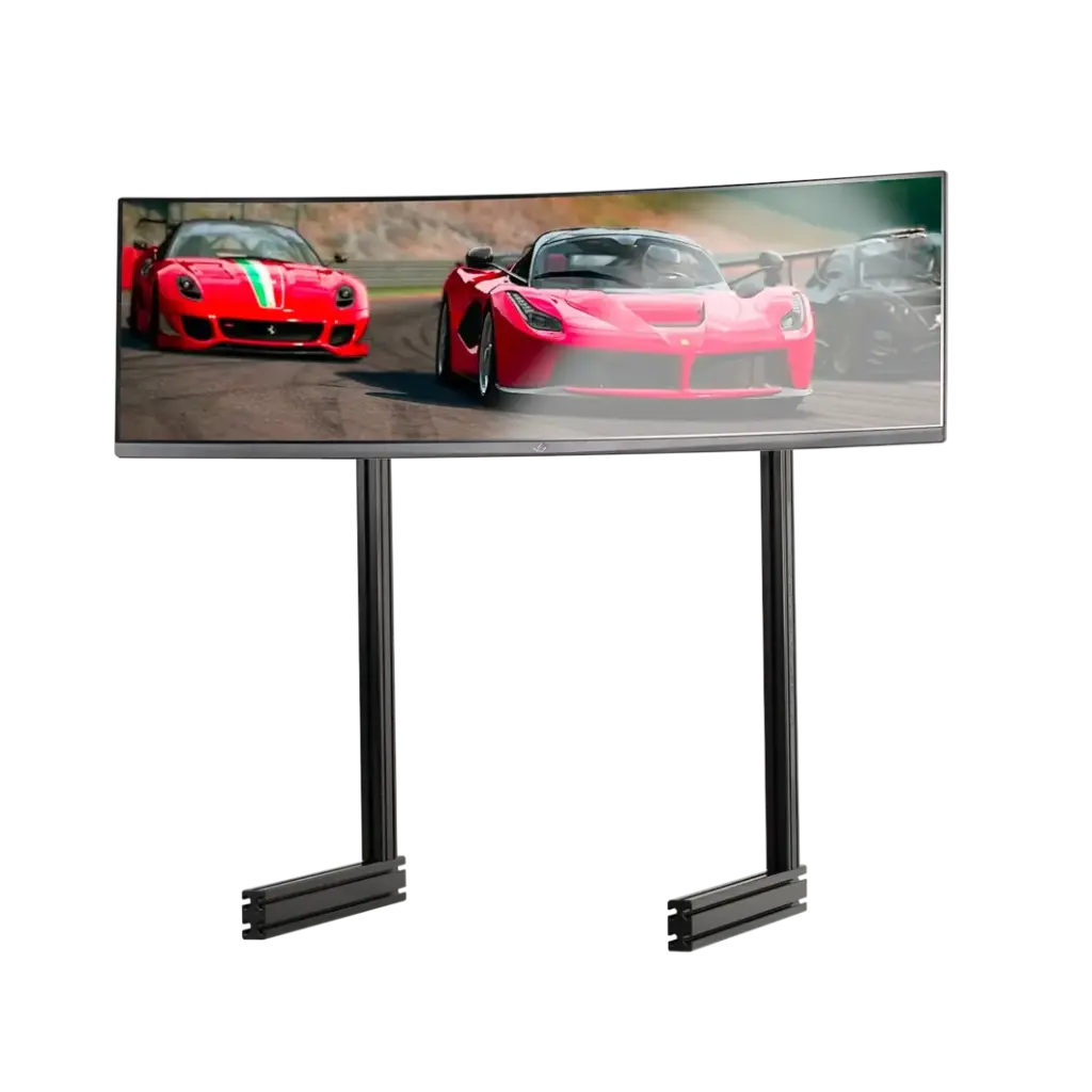 Next Level Elite Freestanding Single Monitor Stand - Black E