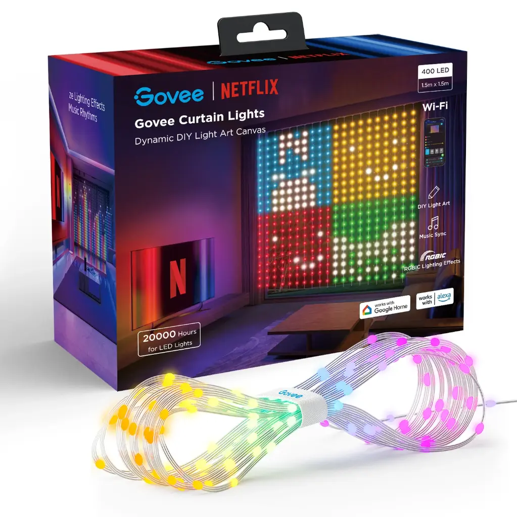 Govee Curtain Light Support Matter (Netflix)