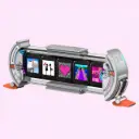 Divoom Times Gate Pixel Art Informative Cyberpunk Digital Clock Display 