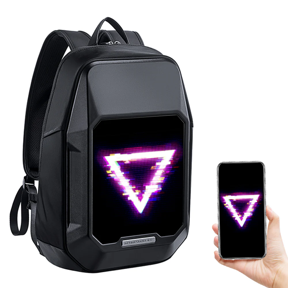حقيبة الظهر ‎Divoom Cyberbag – عرض رسوم بكسل LED