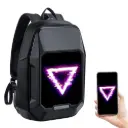 حقيبة الظهر ‎Divoom Cyberbag – عرض رسوم بكسل LED