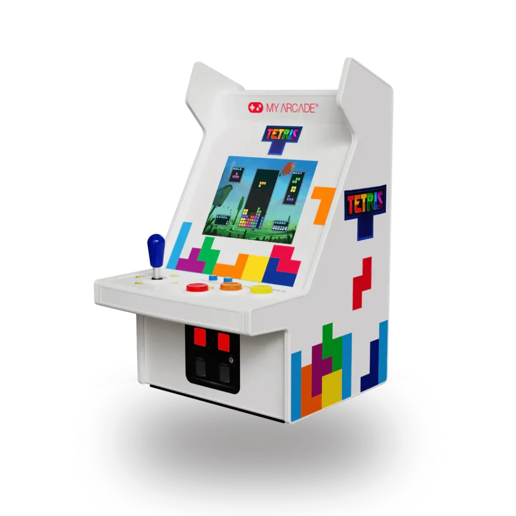 مشغل الألعاب My Arcade Micro Player Pro 6.7 بوصة تيتريس محمول أركيد ريترو