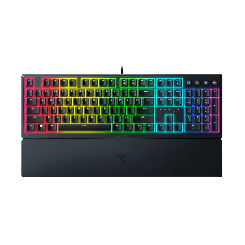 RAZER Ornata V3 - Low-profile Mecha-membrane RGB Keyboard (Clicky) 