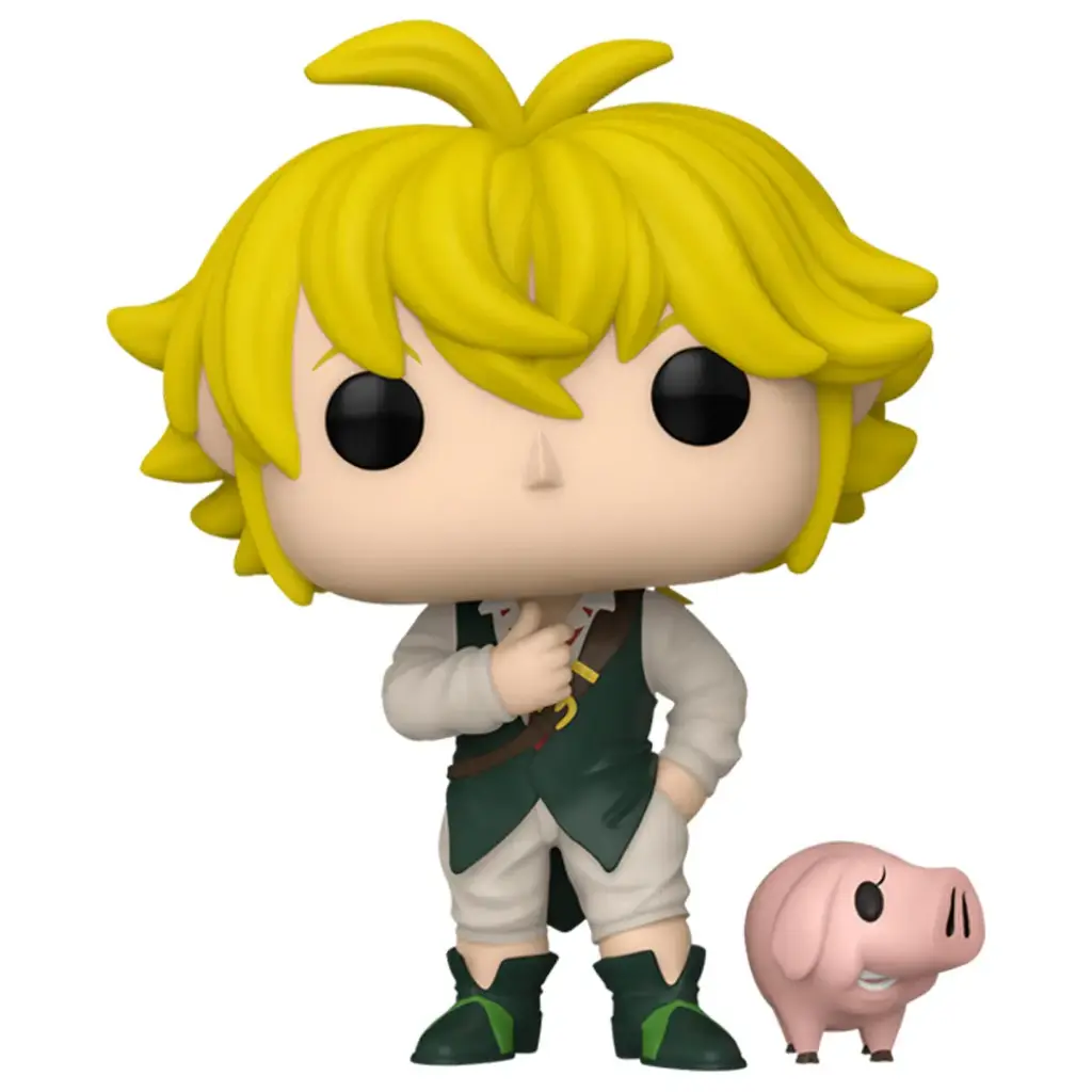 Funko Pop Animation: Seven Deadly Sins Meliodas With Hawk