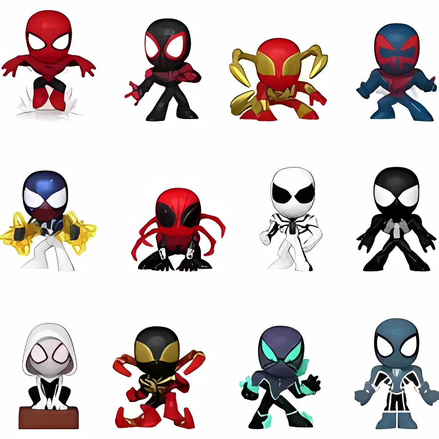 Funko Mystery Mini Marvel: Spider Man Comics 12 Pcs Pdq