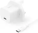 شاحن جداري بلكين USB-C بقدرة 25 واط مع تقنية PPS وكابل USB-C إلى USB-C طول 1 متر