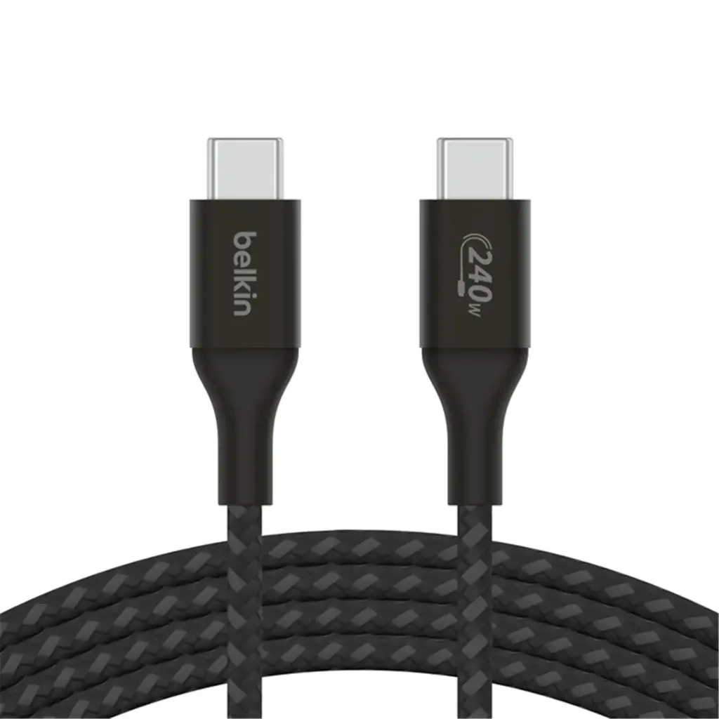 Belkin BoostCharge USB-C To USB-C Braided Cable 240W PD 48V/5A 2M