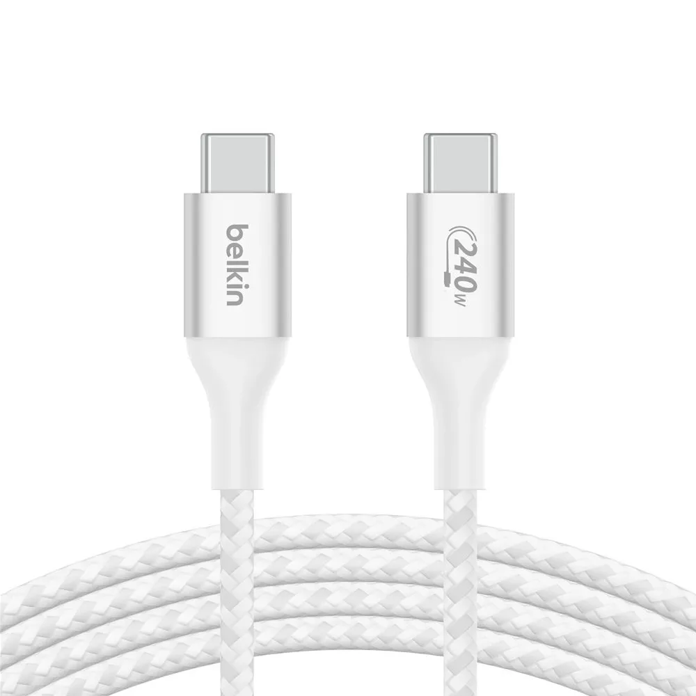 Belkin BoostCharge USB-C To USB-C Braided Cable 240W PD 48V/5A 1M