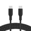 كابل مضفر بلكين USB-C 2.0 بقدرة 100 واط طول 3 متر