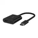 شاحن بلكين USB-C مع محول صوت