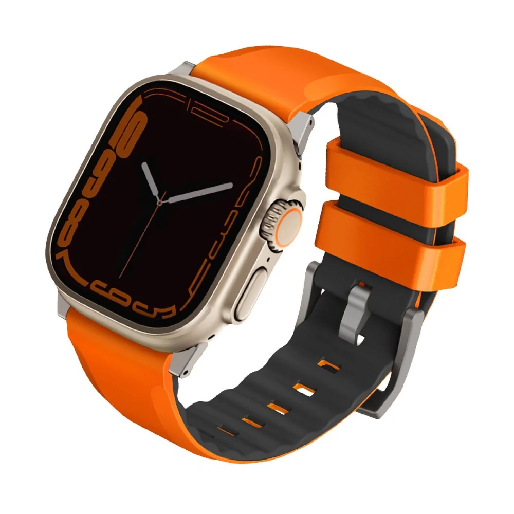  UNIQ LINUS AIROSOFT SILICONE APPLE WATCH STRAP 49/46/45/44MM 