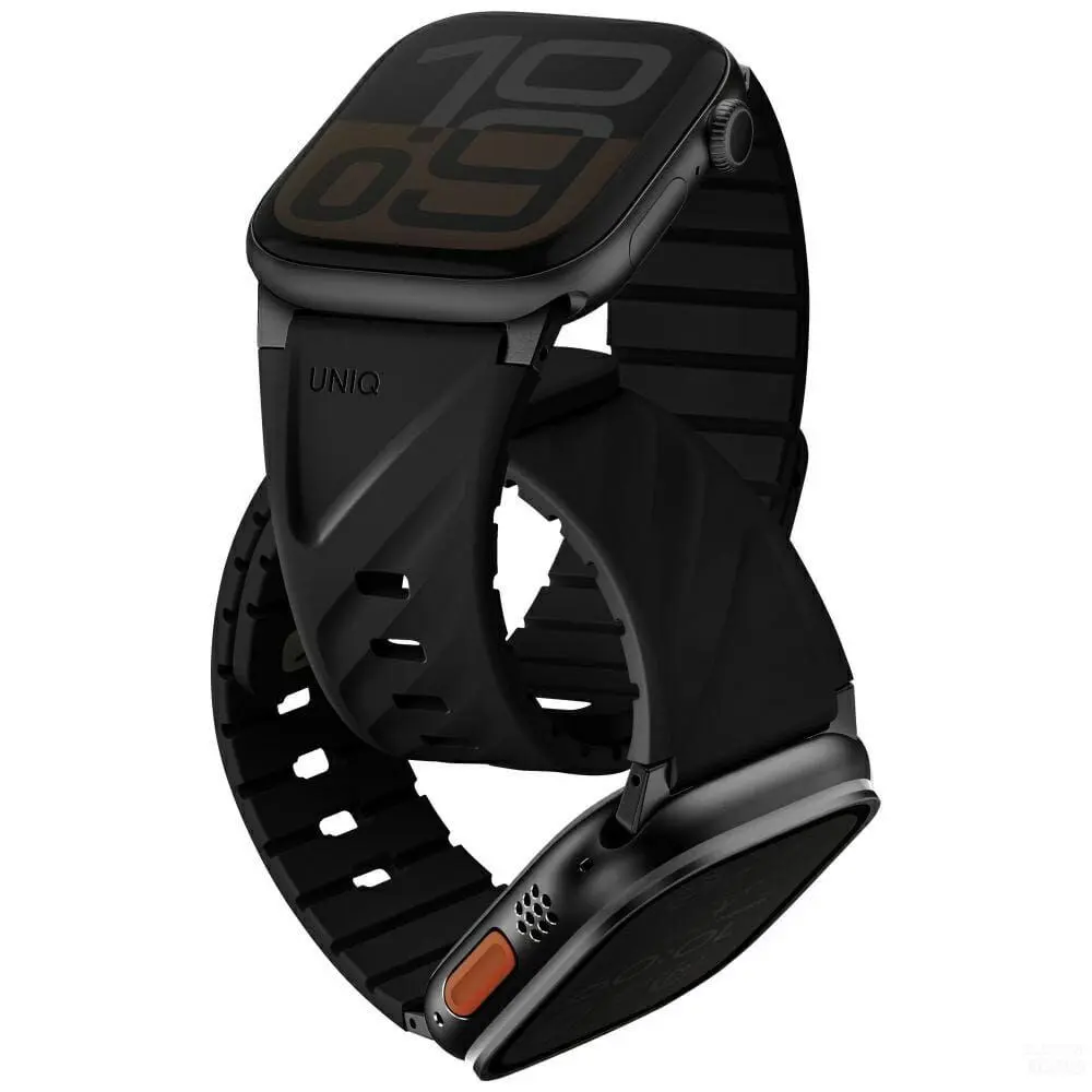  UNIQ FLUO MAGNETIC APPLE WATCH STRAP WITH CONNECTOR BUNDLE 49–40MM 