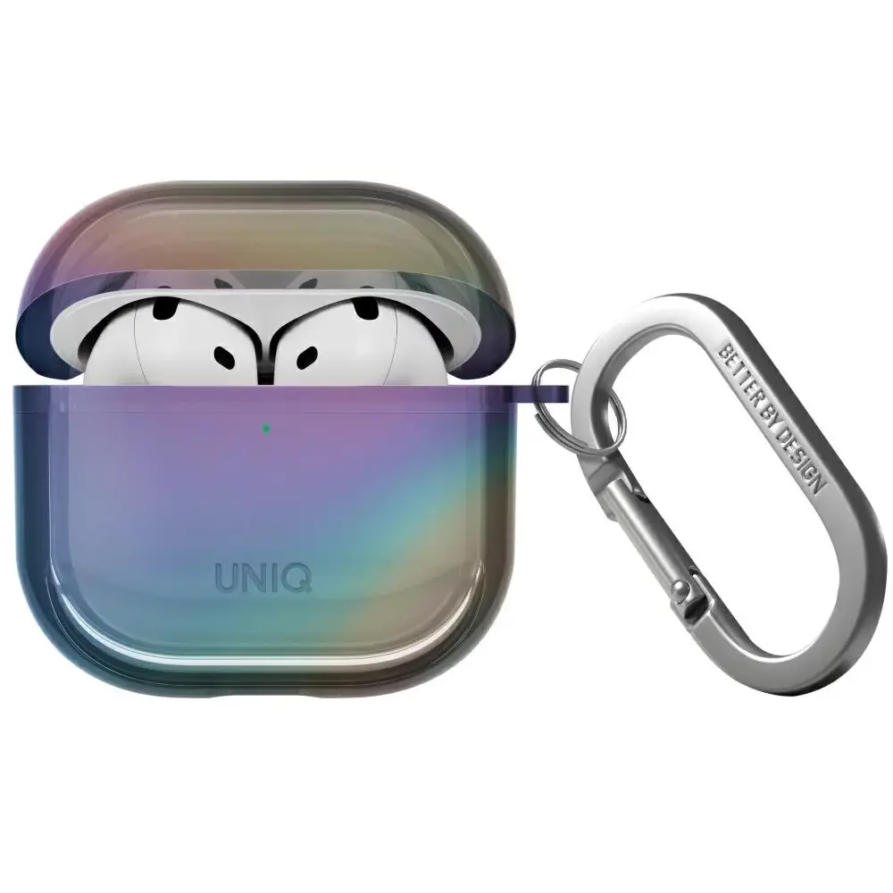  UNIQ IRIDESCIA AIRPODS 4TH GEN HANG CASE 