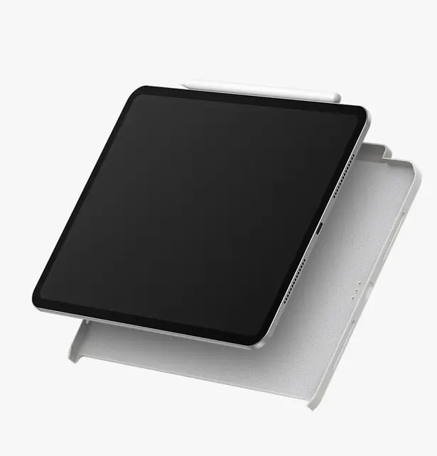 UNIQ AXEL SNAP-EASY MAGNETIC CASE FOR IPAD AIR 11" (M2-M3) & 10.9 " (2022/20) | IPAD PRO 11" (2022/21) - CLOUD WHITE (CLOUD WHITE)