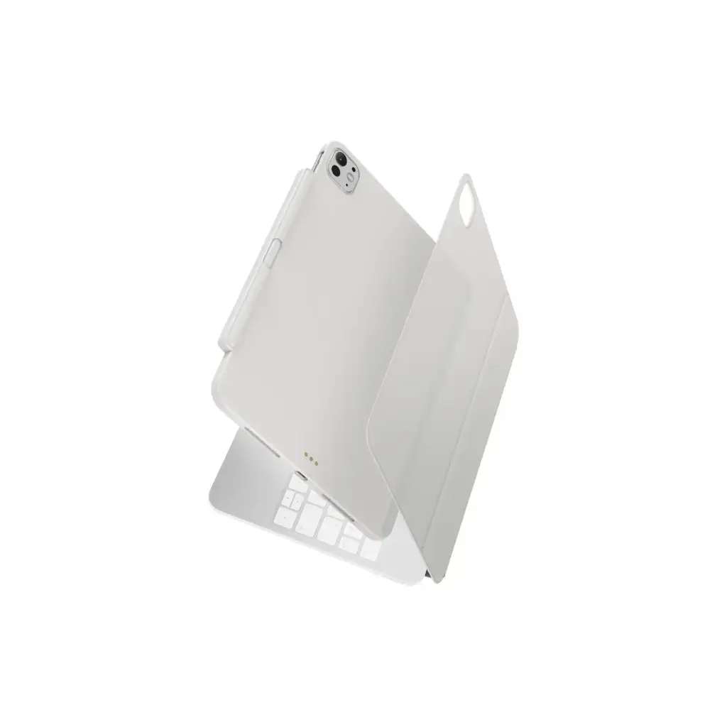 UNIQ AXEL SNAP-EASY MAGNETIC CASE FOR IPAD PRO 11" M4 - CLOUD WHITE (CLOUD WHITE)