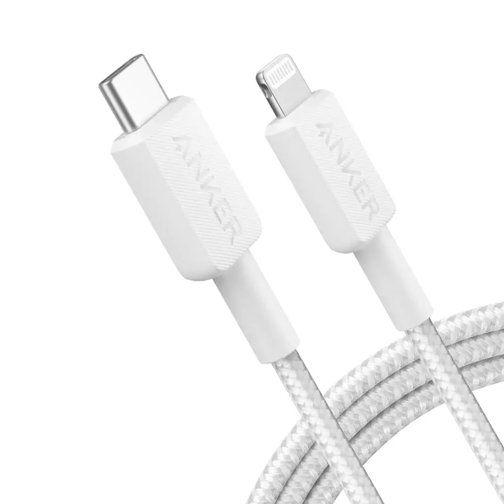 كابل أنكر 322 USB-C إلى Lightning مضفر بطول 6 أقدام