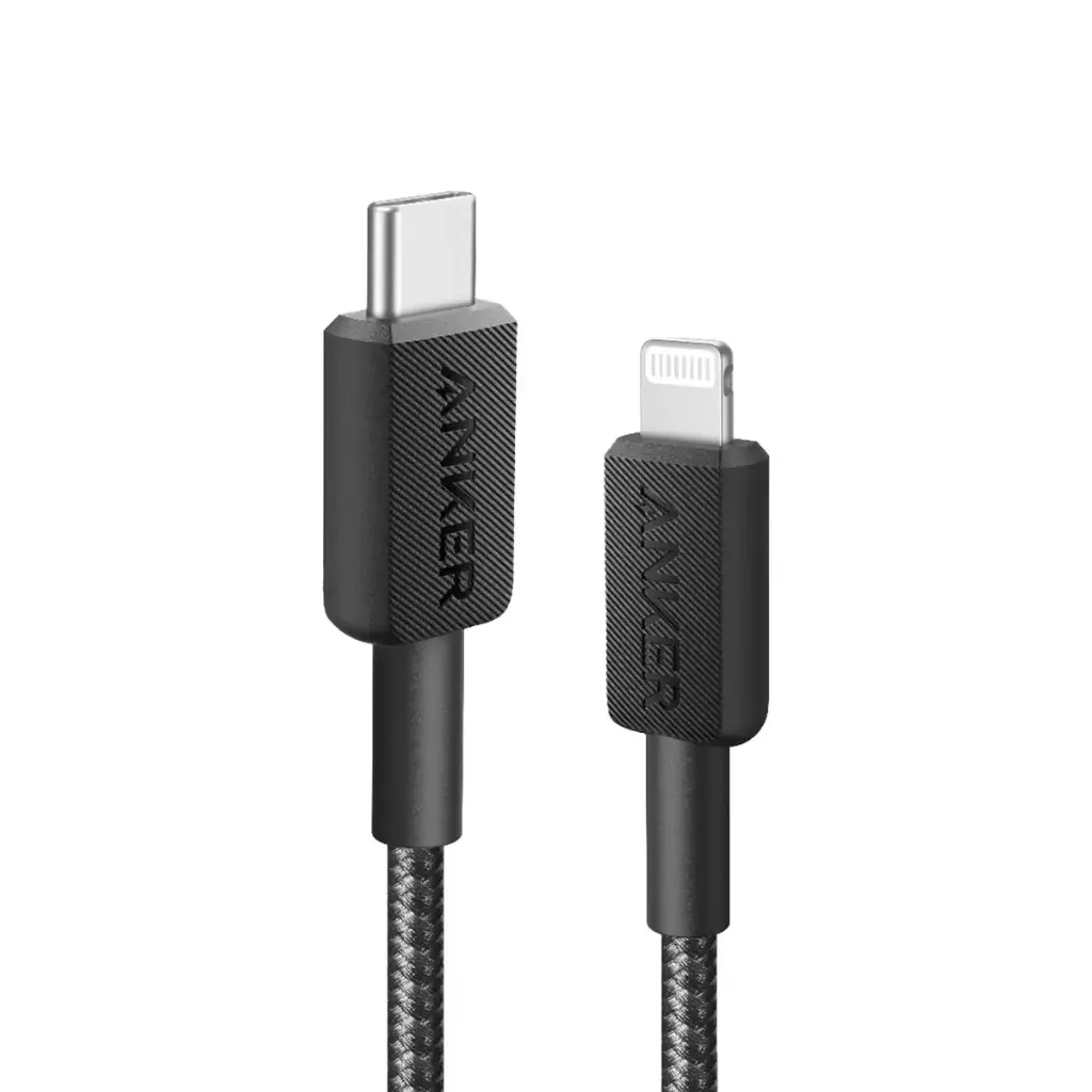 كابل أنكر 322 USB-C إلى Lightning مضفر بطول 3 أقدام