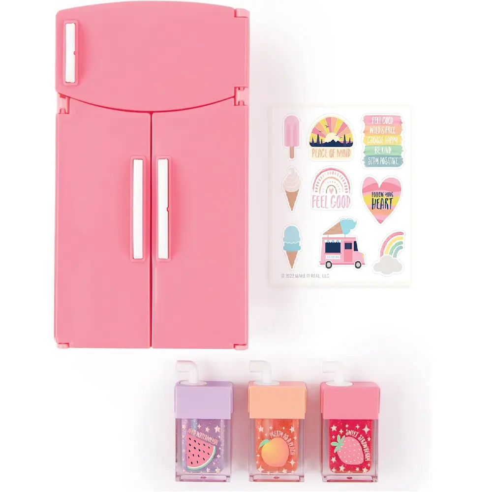 3C4G Mini Fridge Lip Gloss Set